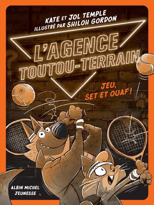 Cover image for Jeu, set et Ouaf!